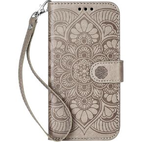 iPhone 14 Pro Max Wallet Case,[Stand Feature] Protective PU Leather Flip Cover with Credit Card Slot [Magnetic Closure] for iPhone 14 Pro Max (Green)