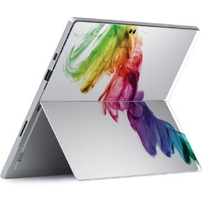 MightySkins Skin Compatible with Microsoft Surface Pro 8 - Rainbow Smoke | Protective, Durable, and Unique Vinyl Decal wrap Cover | Easy to Apply, Remove, and Change Styles | Made in The USA