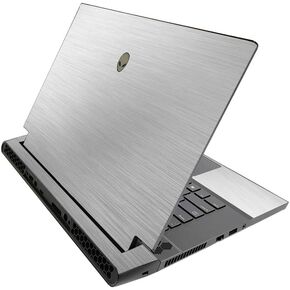 MightySkins Skin for Alienware M15 R3 (2020) & M15 R4 (2021) - Black Diamond Plate | Protective Viny wrap | Easy to Apply and Change Style | Made in The USA