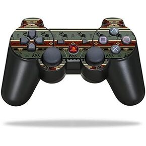 MightySkins Skin Compatible with Sony Playstation 3 PS3 Controller – Cabin Stripes | Protective, Durable, and Unique Vinyl wrap Cover | Easy to Apply, Remove, and Change Styles | Made in The USA
