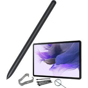 Mystic Black Galaxy Tab S7 FE Pen for Samsung Galaxy Tab S7 FE S Pen Stylus Pen Replacement + Free 5 Tips for Samsung Galaxy Tab S7 FE Stylus S Pen + Eject Pin