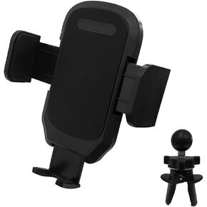Car Phone Holder Mount, 12 Inch Gooseneck Long Arm Cell Phone Holder, Windshield Window, Dashboard Anti-Shake Handsfree Stand with Strong Suction Cup, Fit for Most iPhone (L005L)