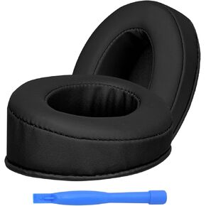 Ear Pads Replacement for ATH M50X M40X M30X / Turtle Beach Recon 50 / Stealth 600 700 520 Series/Razor Blackshark V2 X/HyperX Cloud Series Headset by MMOBIEL - Cushions Replacement - Black