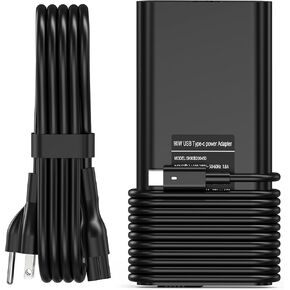 New 90W USB C Laptop Charger Replacement for Dell Type C AC Adapter for Dell Latitude 5289 5300 2in1 7400 2in1 5420 5520 7420 9410 2-in-1 9510 Precision 3570 3540 Dell XPS 13 12 Power Cord