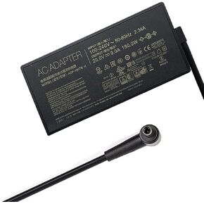 180W Rog Zephyrus Charger for ASUS Rog Zephyrus G14 G15 TUF A15 A17 F15 F17 FX505DT FX505DU FX505GT FX505GD FX505GE FX505GM FX506 FX506LI TUF505DT TUF505DU TUF705DU ADP-180TB H 20V 9A AC Adapter