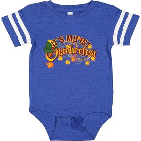 inktastic 1st Oktoberfest Fall German Celebration Baby Bodysuit