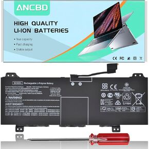 GH02XL GHO2XL Laptop Battery Replacement for HP Chromebook 11 G8 11A G8 14 G6 Chromebook X360 11 G3 14AT-NA000 NA0010CA NA0010DS Series L75783-005 L75253-271 HSTNN-DB9M, HSTNN-IB9C 7.7V/47.3Wh