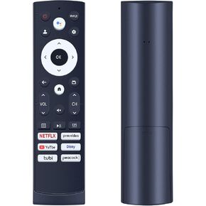 ERF3M90H Replacement Voice Remote Control Compatible for Hisense 4K Google Smart TV 43A6H 43A65H 43A68H 50A6H 50A65H 50A68H 50U6H 55U6H 55U8H 65U6H 65U8H 75U6H 75U8H 75A68H 55U7G