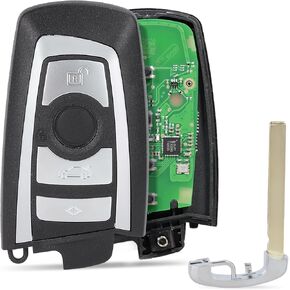 Car Key Fob Keyless Control Entry Remote for BMW 1 2 3 4 5 6 7 X3 X4 M2 M3 Series KR55WK49863 YGOHUF5662 315MHZ 4 Buttons((Fit for FEM/BDC CAS4+ System)