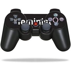 MightySkins Skin Compatible with Sony Playstation 3 PS3 Controller – Feminist | Protective, Durable, and Unique Vinyl Decal wrap Cover | Easy to Apply, Remove, and Change Styles | Made in The USA