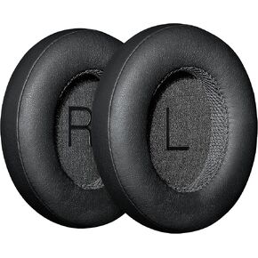 Shure Replacement Ear Pads for AONIC 50 Wireless Noise Cancelling Headphones - Compatible with A50 Gen 1 and Gen 2, Sold as a Pair - Black (SBH50G2-BK-PADS)