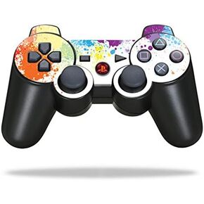 Protective Vinyl Skin Decal Skin Compatible with Sony Playstation 3 PS3 Controller wrap Sticker Skins Splash of Color