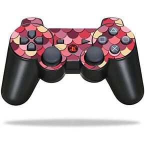Protective Vinyl Skin Decal Skin Compatible with Sony Playstation 3 PS3 Controller wrap Sticker Skins Pink Scales