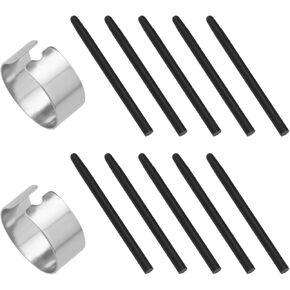 10pcs Replacement Stylus Nibs Tips DTC133 Compatible with Wacom One Pen CP91300B2Z Smooth Non-Slip and Quiet Writing with Changer