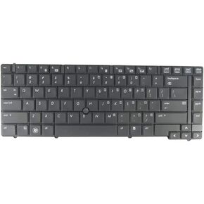 Abakoo New Keyboard 594052-001 598042-001 MP-09A63US-6698 PK1307D1A00 Compatible with HP EliteBook 8440p 8440W MP-09A63US-6698 with Point US Black