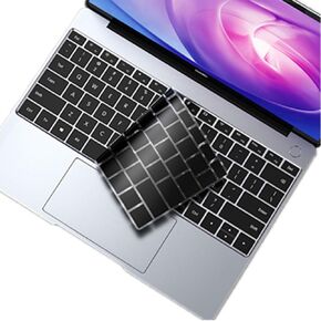 Se7enline Compatible with Huawei Matebook X Pro Keyboard Cover Protective Skin for Huawei MateBook X Pro 13.9 inch/Huawei MateBook 14 inch Laptop Ultra Thin Silicone Keyboard Cover Accessories, Black