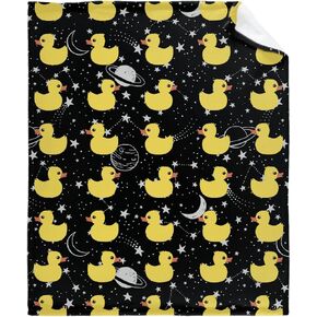 Cute Ducks Baby Blanket for Boys Girls Super Soft Blanket Swaddle Newborn Cozy Receiving Blanket Stroller Throw 40x30 in for Puppy