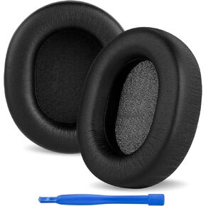 Replacement Ear Pads for SteelSeries Arctis Prime Arctis PRO Arctis 9X Arctis 7 Arctis 5 Arctis 3 Headphones Ear Cushions, Ear Covers, Headset Earpads (Protein Leather/Black)