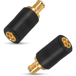 محول كابل okcsc MMCX يعمل لكابل MMCX متصل بالصوت Technica ATH-LS70iS ATH-LS200iS CKRS90iS HDC213A/1.2 CKS1100iS موصل سماعات الرأس زوج واحد أسود