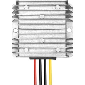 DC Voltage Converter Regulator DC 24V Step Up to 48V 10A 480W Waterproof Car Power Supply Electronic Boost Transformer for Golf Cart Club Car (24V-48V10A)