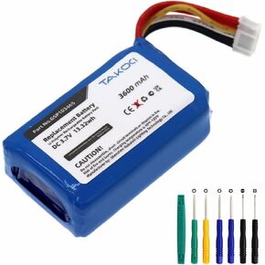 GSP103465 Replacement Battery for JBL Link 10 Wireless Bluetooth Speaker 3600mAh