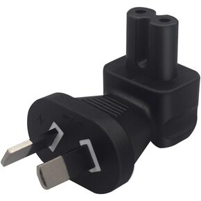 AU to C13 Australian Standard Three-Prong to IEC320 C13 Adapter - Compatible with Australian Standard sockets, Supports a Wide Range of Devices Such as Computers, Servers, and Monitors
