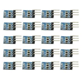 3.3V AMS1117-3.3 DC-DC DC 4.5V-7V to 3.3V Step Down Power Module AMS1117-3.3V Buck Converter LDO 800MA Voltage Step Down Power Supply Module (Pack of 20PCS)