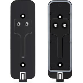 Blink Doorbell Backplate Replacement, Back Plate Part Compatible with Blink Video Doorbell, with Hooks Mount Accessory (Black)