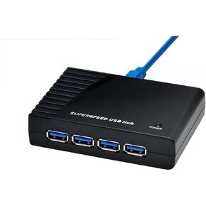 Syba SY-HUB20062 SuperSpeed USB 3.0 4-Port Hub Backward Compatible with USB 2.0