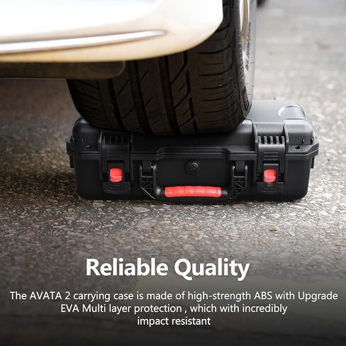 Avata 2 Case, Waterproof Hard Carrying Case for DJI Avata 2 Drone with DJI Goggles 3/FPV Remote Controller 3/RC Motion 3,Battery Charging Hub Accessories in Saudi Arabia