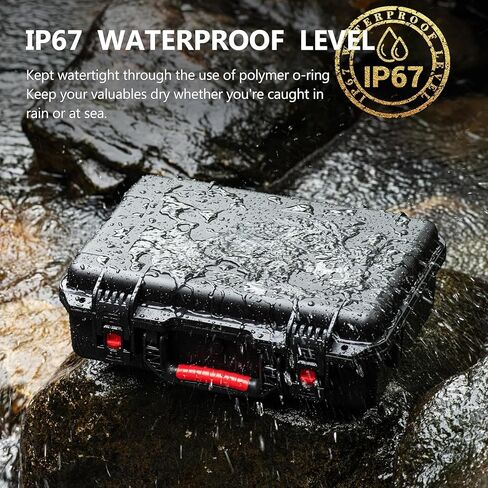 Avata 2 Case, Waterproof Hard Carrying Case for DJI Avata 2 Drone with DJI Goggles 3/FPV Remote Controller 3/RC Motion 3,Battery Charging Hub Accessories in Saudi Arabia