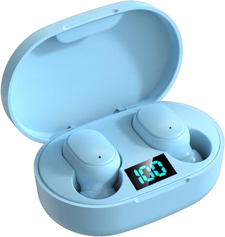 E6S Wireless Earbuds Bluetooth Headphones (Black) in Saudi Arabia