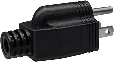 2 pcs NEMA 5-15P Straight Blade Replacement Plug Connector, Male Extension Cord Ends, 15 Amp, 125 Volt,3 Wire Grounding,American Standard 3-pin Plug (White -2PCS) in Saudi Arabia