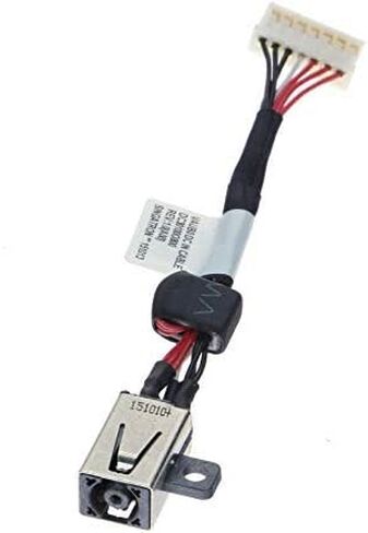 DC Power Jack Cable For Dell Precision M3800 5510 M5510 M5520, XPS 15-9550, XPS 15-9560, XPS 15 9530, P/N: TPNTM 0TPNTM VAUB0 DC30100O800 DC301000800 in Saudi Arabia