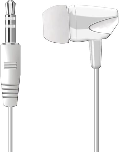 WEUTOP Single Earbud Stereo Headphone [ 3.3ft ] (Black) in Kuwait