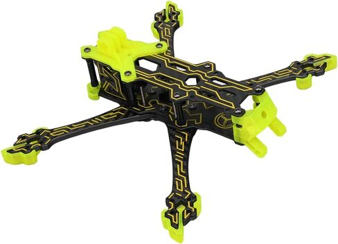 إطار الطائرة بدون طيار المصقول FPV، HD/تناظري 6S Freestyle FPV Racing Drone، طباعة الشاشة، ألياف الكربون بقاعدة العجلات 218 مم، أذرع 5 بوصة 6 مم in Saudi Arabia
