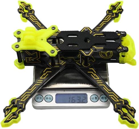 إطار الطائرة بدون طيار المصقول FPV، HD/تناظري 6S Freestyle FPV Racing Drone، طباعة الشاشة، ألياف الكربون بقاعدة العجلات 218 مم، أذرع 5 بوصة 6 مم in Saudi Arabia