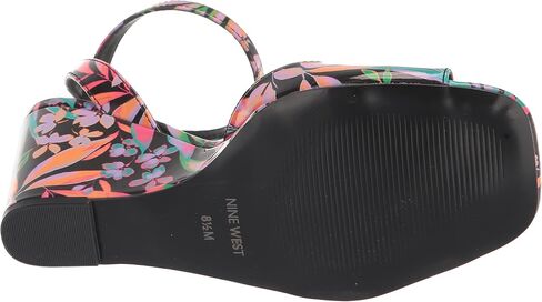 Nine West Womens Nevr8 Wedge Sandal in Kuwait