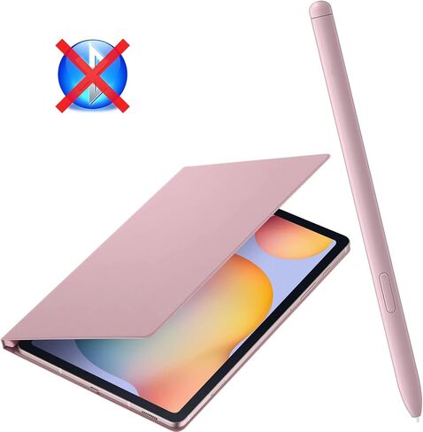 2 حزمة من أقلام Galaxy Tab S6 Lite S البديلة لأقلام Samsung Galaxy Tab S6 Lite Stylus Pen S Pen، EJ-PP610BPEGUJ، NoBluetooth (وردي) in Kuwait