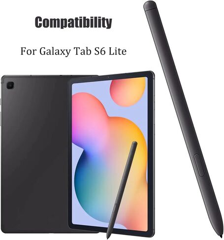 2 حزمة من أقلام Galaxy Tab S6 Lite S البديلة لأقلام Samsung Galaxy Tab S6 Lite Stylus Pen S Pen، EJ-PP610BPEGUJ، NoBluetooth (وردي) in Kuwait