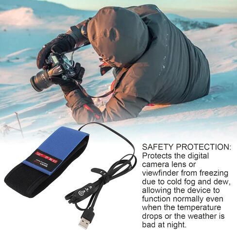 USB Lens Heater, Loop Lens Heater with 3 Temperature Adjustable, Lens Warmer Lens Dew Heater Strip for Telescopes, Viewfinders, Digital Cameras (545mm) in Kuwait