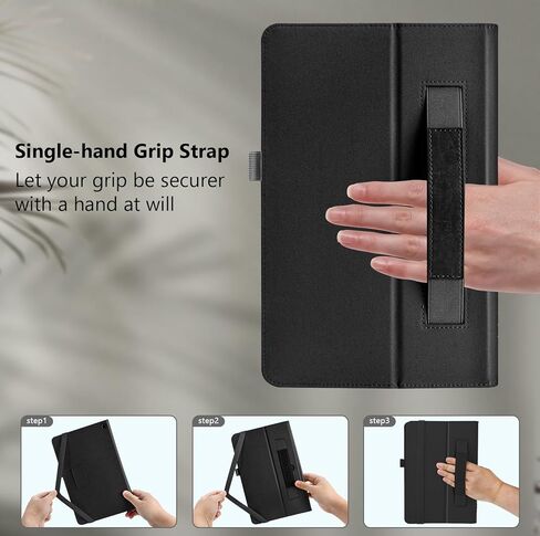 حافظة COO لجهاز Kindle Fire Max 11، غطاء كتب من جلد البولي يوريثان خفيف الوزن مع خاصية التنبيه/السكون التلقائي لجهاز Kindle Fire Max 11 2023، وردي in Kuwait