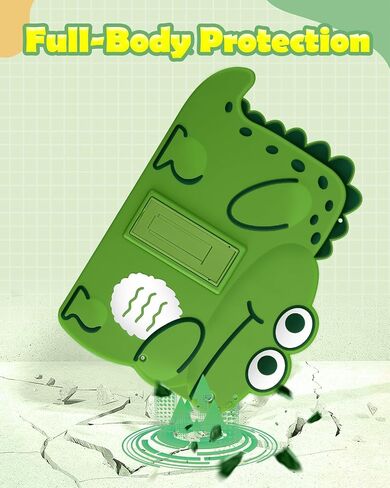 Cute Case for Apple iPad 9/8/7 10.2"/Air 3/Pro 10.5" Fun Funny Cartoon Boys Dinosaur Girls Kickstand Protective Cases for iPad 9th/8th/7th/Air 3rd/Pro 10.5" Cover with Stand in Saudi Arabia