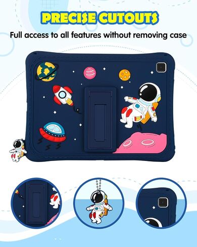 Cute Case for Apple iPad 9/8/7 10.2"/Air 3/Pro 10.5" Fun Funny Cartoon Boys Dinosaur Girls Kickstand Protective Cases for iPad 9th/8th/7th/Air 3rd/Pro 10.5" Cover with Stand in Saudi Arabia
