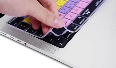 XSKN Avid Pro Tools Shortcuts إصدار الاتحاد الأوروبي غطاء لوحة المفاتيح السيليكون لـ 2022 2023 2024 Apple M2 M3 Chip MacBook Air 13.6 بوصة (A2681 A3113) 15.3 بوصة (A2941 A3114) مع معرف اللمس in Saudi Arabia