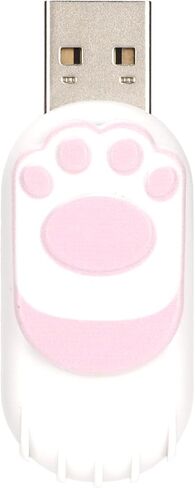 محرك فلاش USB 2.0، عصا ذاكرة USB على شكل مخلب القط لطيف، 16 جيجابايت/32 جيجابايت/64 جيجابايت/128 جيجابايت، عصا ذاكرة USB محمولة على شكل حرف U للكمبيوتر المحمول (64 جيجابايت) in Kuwait