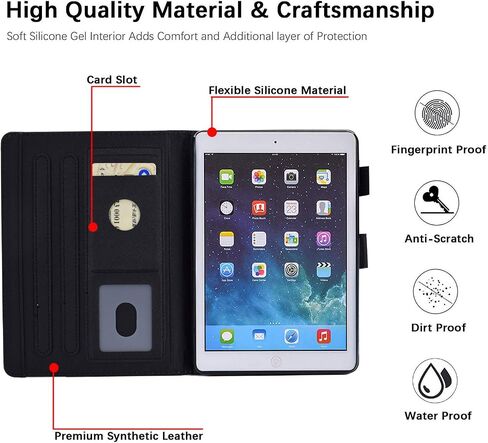 Bird Case for iPad 9.7 inch iPad 6th/5th Generation Case 2018 2017 in Saudi Arabia