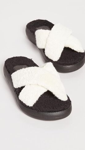 تايز كومفورت أسود/أبيض 38 (سيدات الولايات المتحدة 8) م in Kuwait