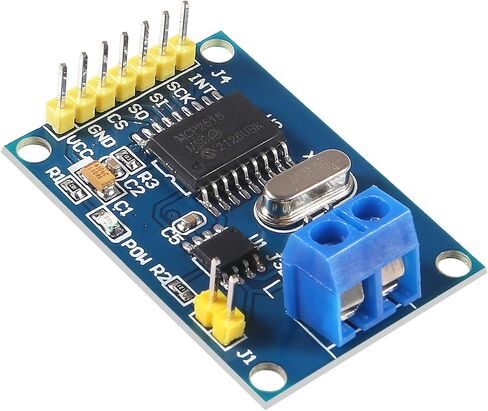5 قطعة MCP2515 CAN Bus وحدة TJA1050 استقبال SPI وحدة تيار مستمر 5 فولت محول لإمداد الطاقة لاردوينو 51 MCU ARM تحكم مجلس التنمية in Saudi Arabia
