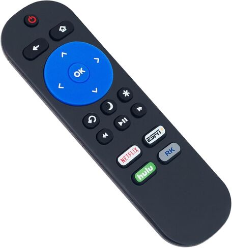 استبدال جهاز التحكم عن بعد المطبق على Hisense Roku TV 43R6E1 40H4030F1 32H4030F1 65H9F 50H8G 43R7E 55R8F 65R6E3 65R6E1 43R6090G 65H8G 65R8F 43H4030F1 50R7E 50R6E 32 H4F H6570G 58R6E 55R6E3 75H8G 55R6090G in Saudi Arabia
